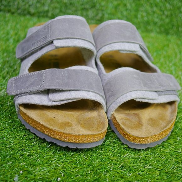 Birkenstock Uji Natural Leather-Felt Sandals - Men\'s Size 11 main image 4